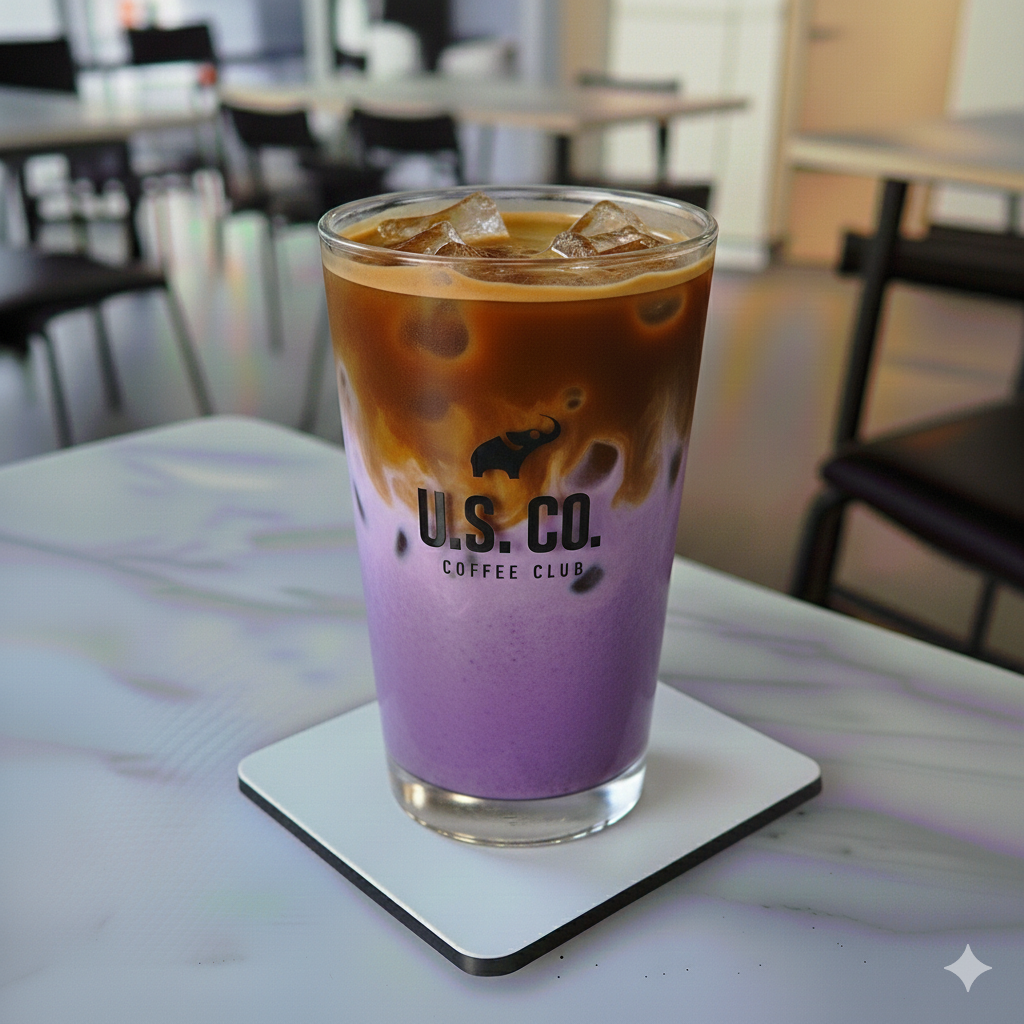 Ice Taro Latte